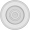 Ekena Millwork Standard Grayson Bullseye Rosette With Rounded Edge, 3"W x 3"H x 3/4"P ROSP030X030X075GRY04 - alternate 4